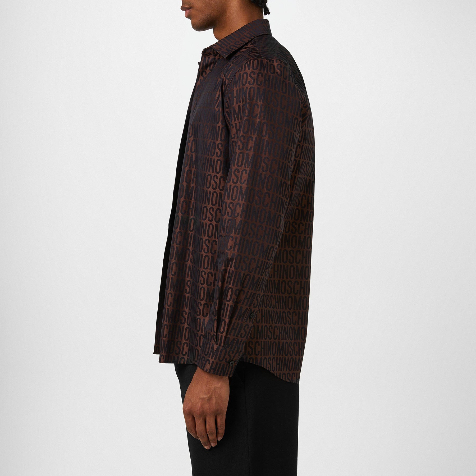 Logo Print Poplin Shirt