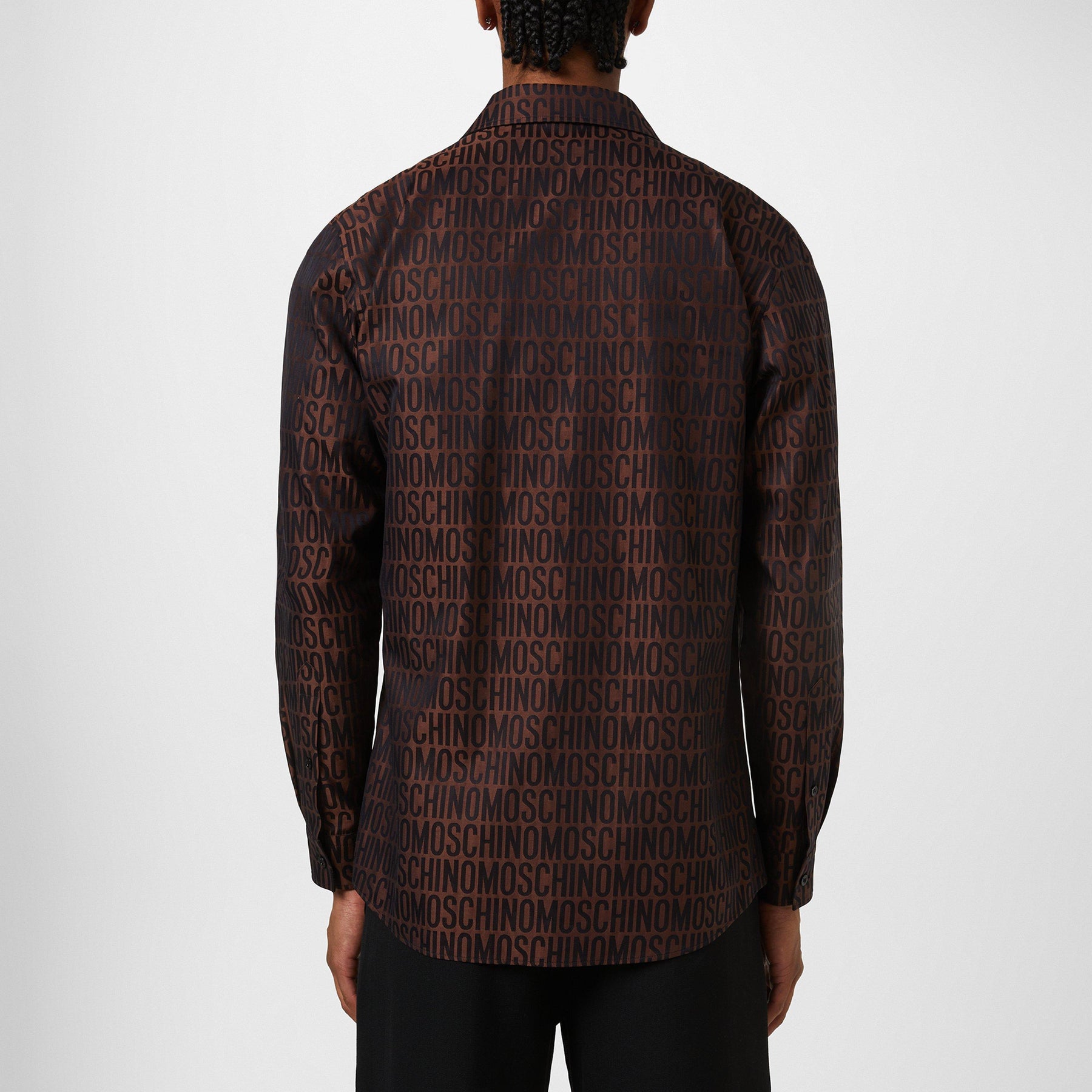 Logo Print Poplin Shirt