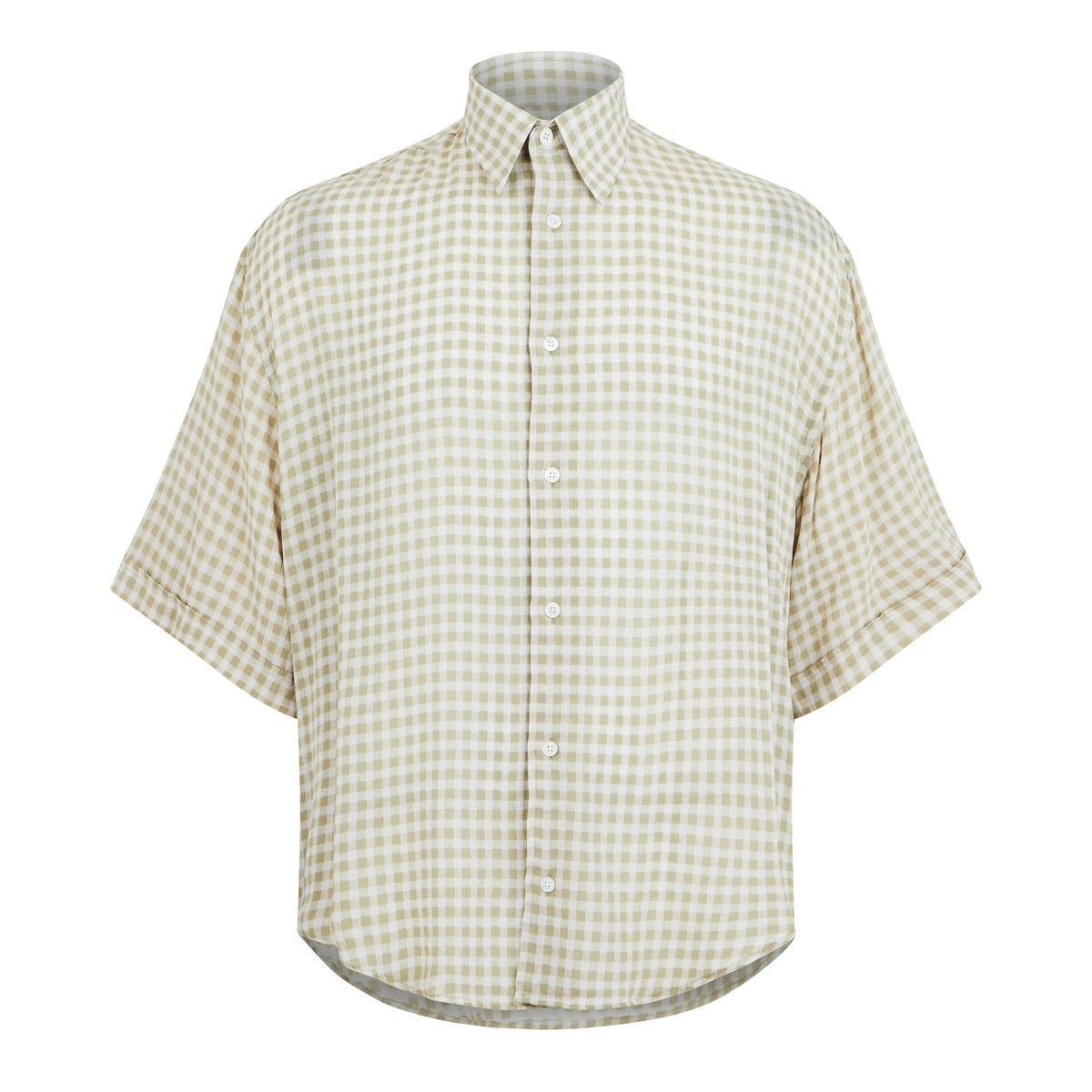 Short Sleeve Check Shirt