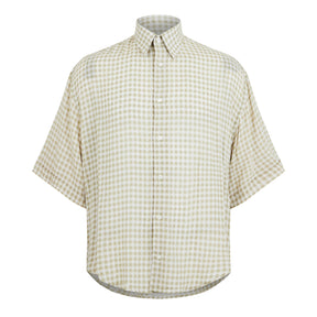 Short Sleeve Check Shirt
