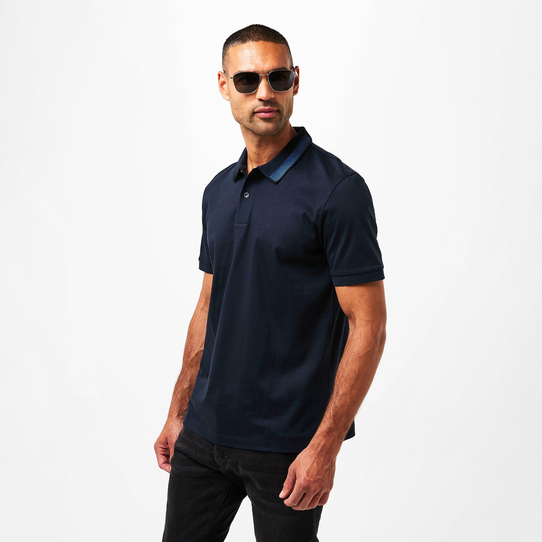 Men's H-Phillipson Minimalist Design Polo Shirt