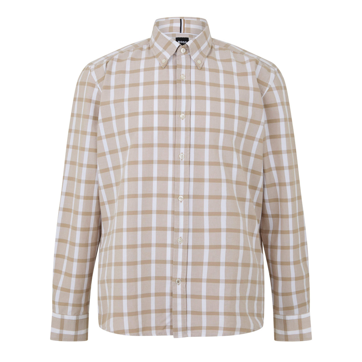 Men's HBB CLiam BD Ck Patterned Long-Sleeve Shirt