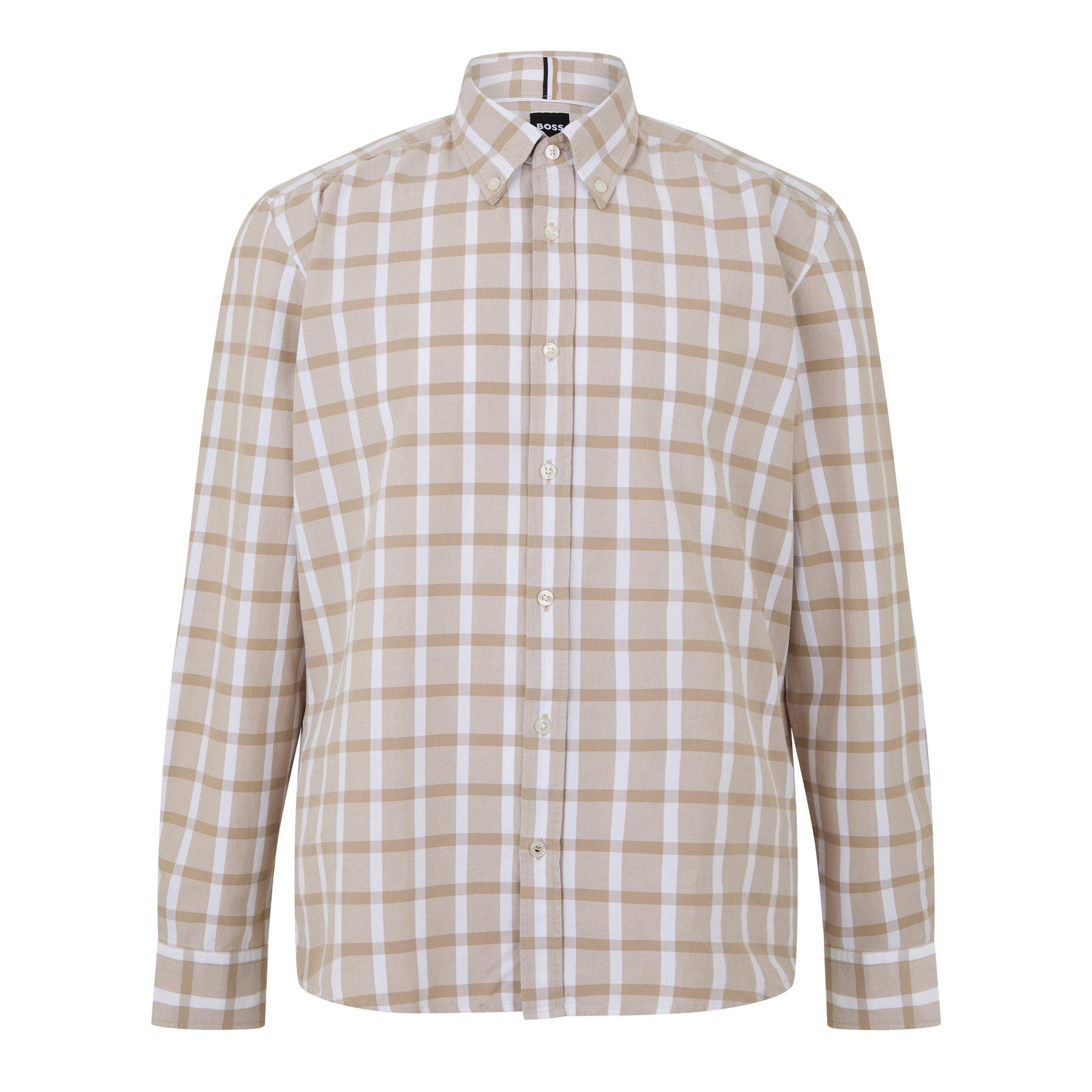 Men's HBB CLiam BD Ck Patterned Long-Sleeve Shirt