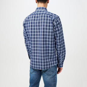 Men's HBB CLiam BD Ck Patterned Long-Sleeve Shirt