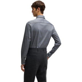 Men's C-Roan-Kent-C1-243 Plain Long-Sleeve Shirt
