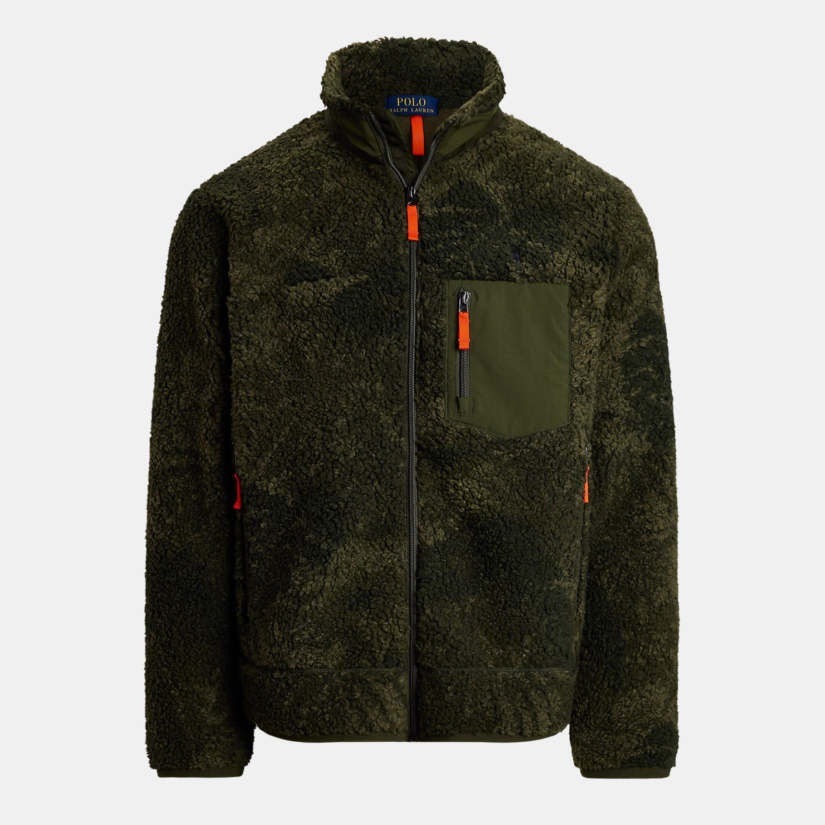 Camo Full Zip Fleece Jacket