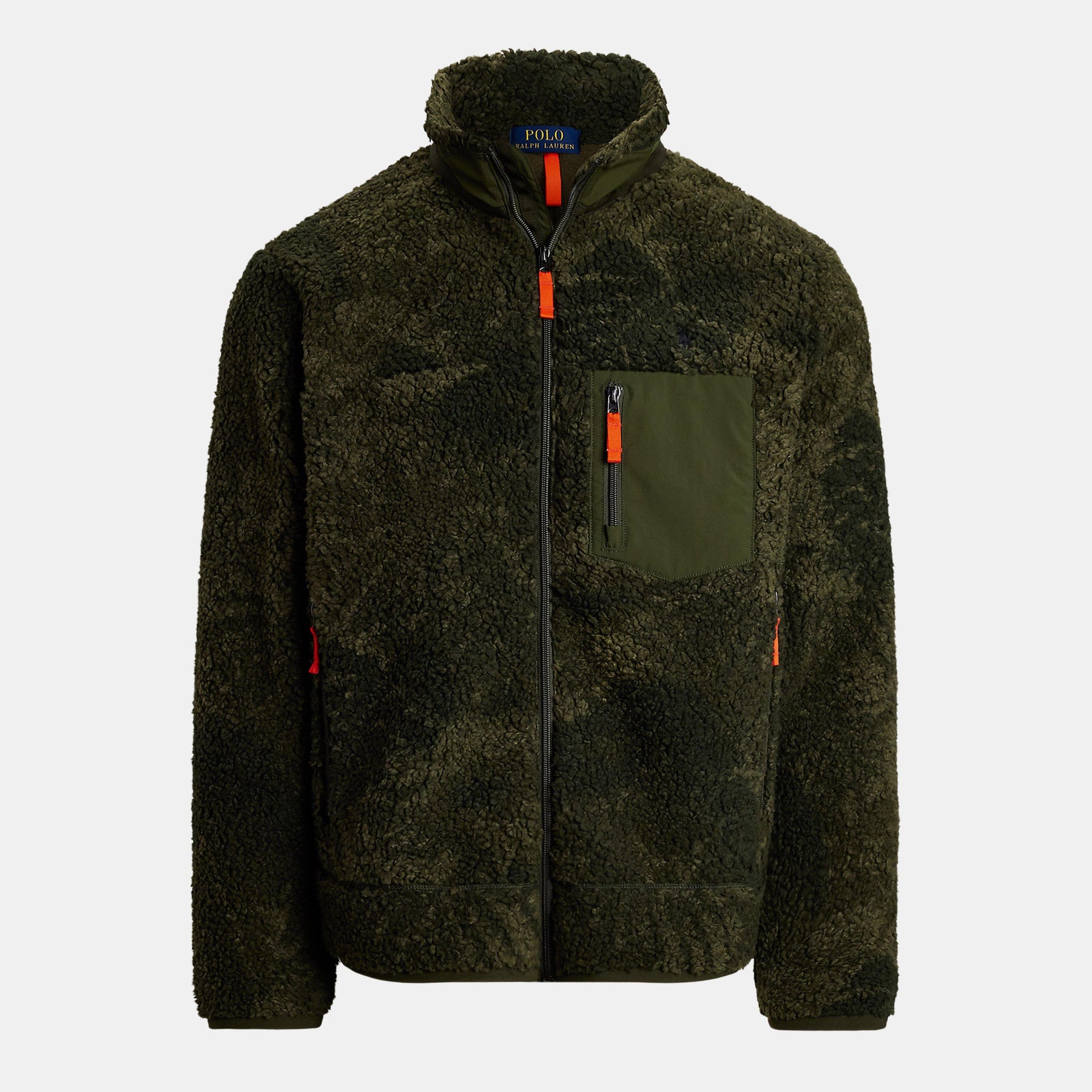 Camo Full Zip Fleece Jacket