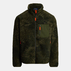 Camo Full Zip Fleece Jacket