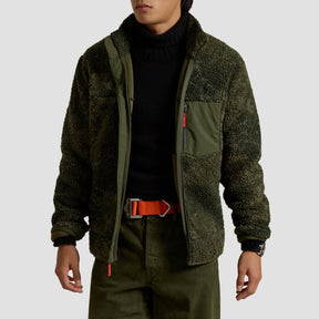 Camo Full Zip Fleece Jacket