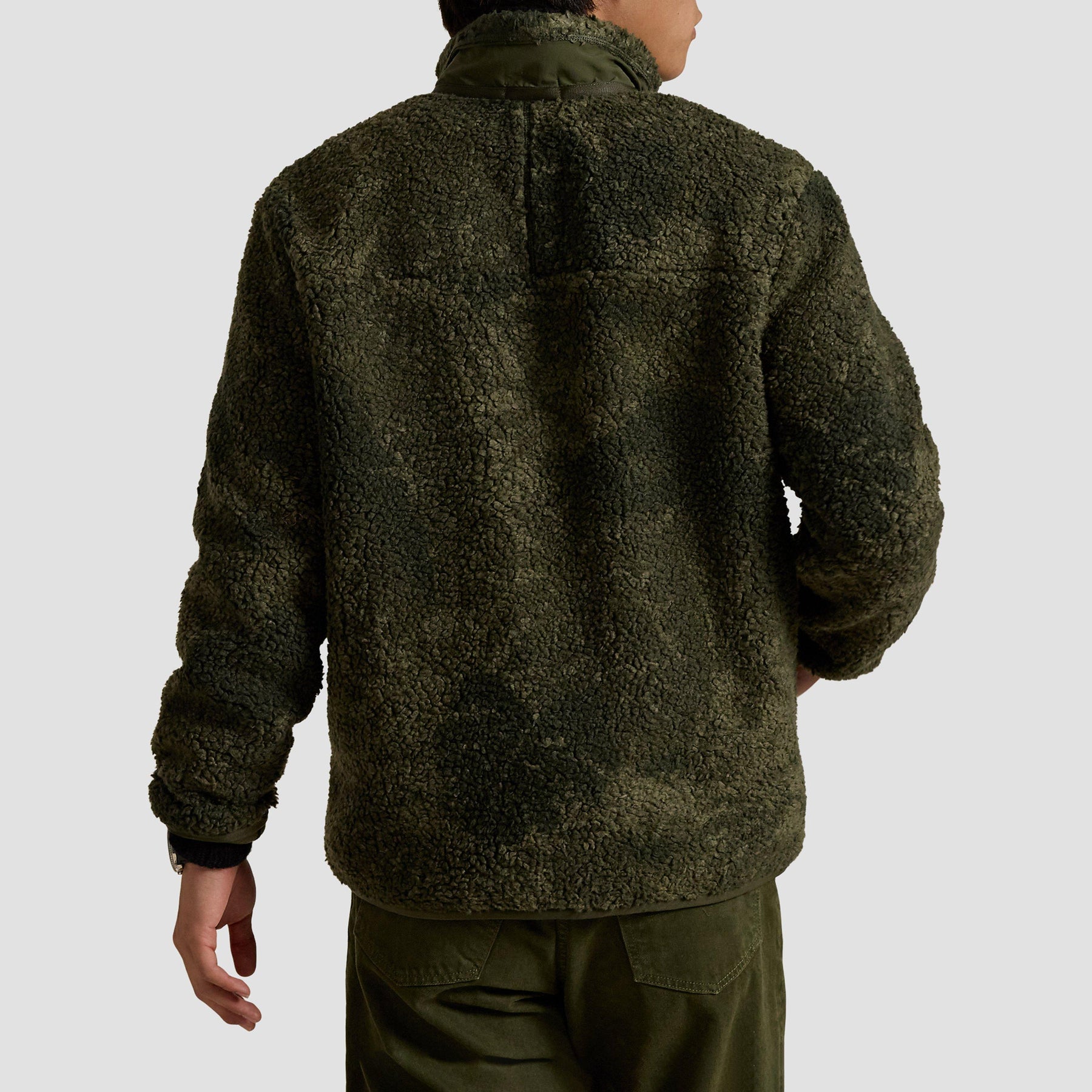 Camo Full Zip Fleece Jacket