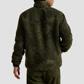 Camo Full Zip Fleece Jacket