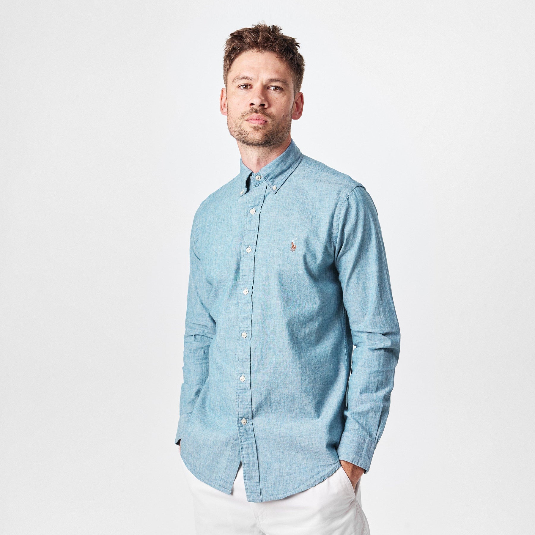 Chambray Long Sleeve Shirt