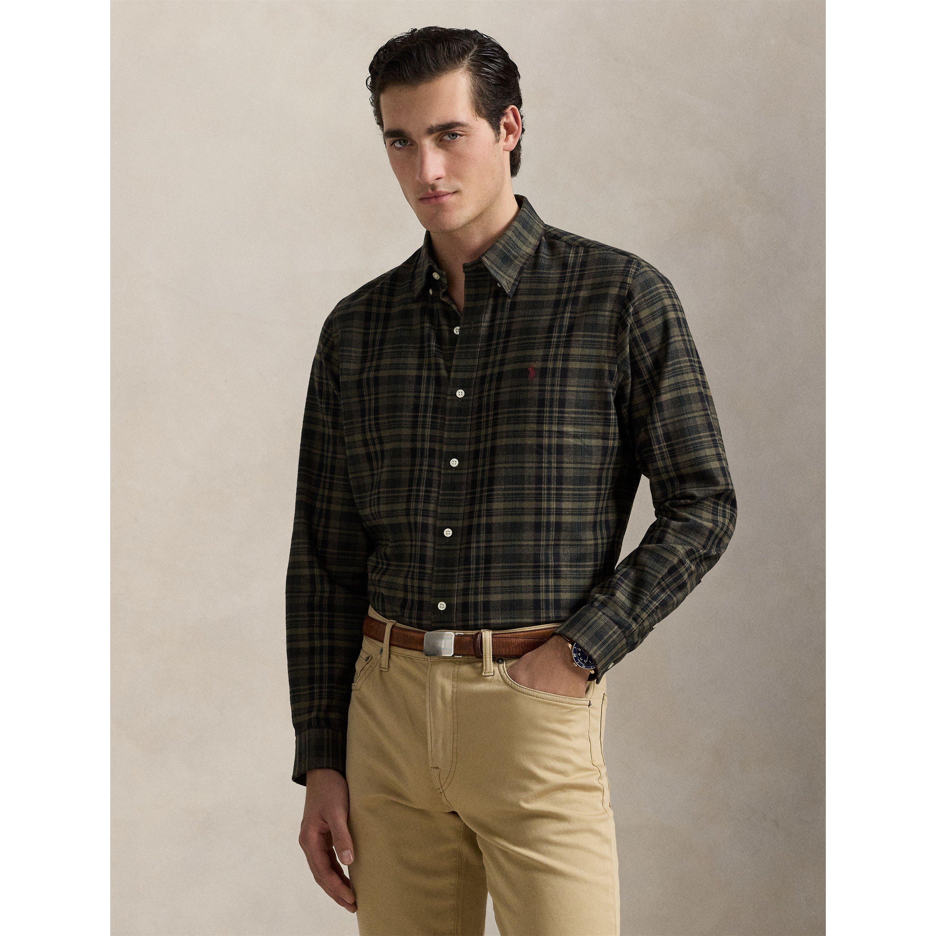 Check Twill Long Sleeve Shirt