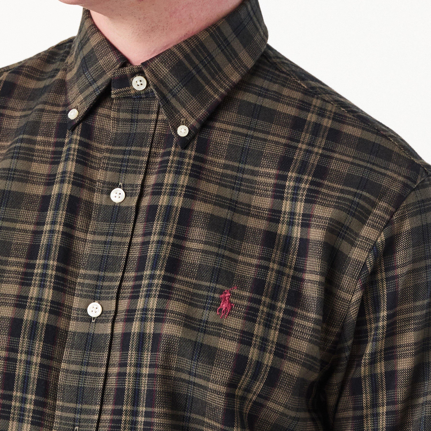 Check Twill Long Sleeve Shirt