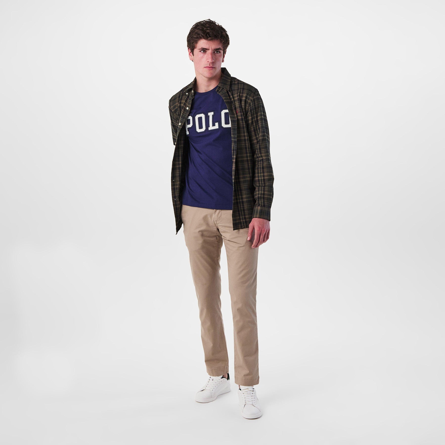 Check Twill Long Sleeve Shirt