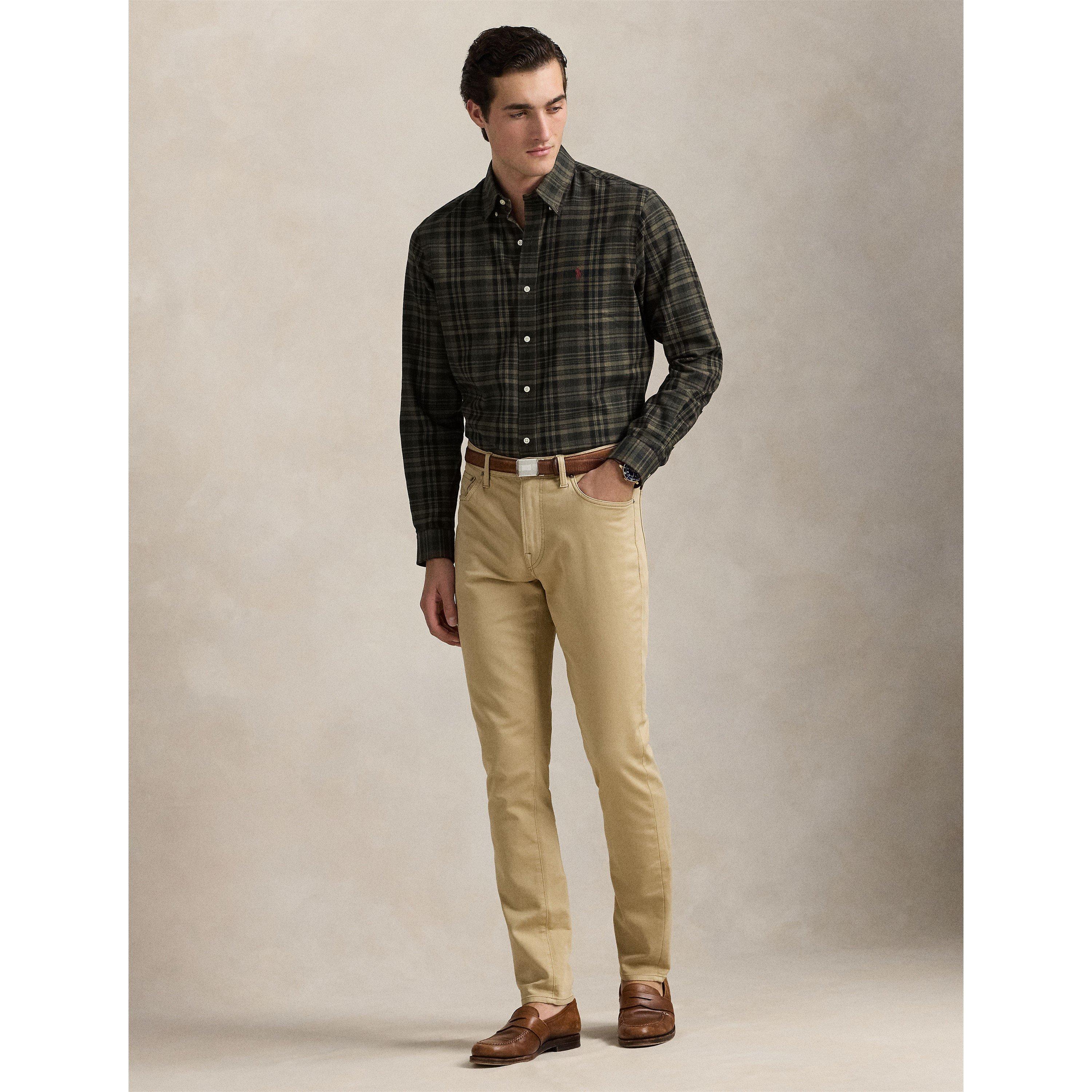 Check Twill Long Sleeve Shirt
