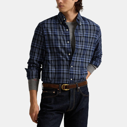 Check Twill Long Sleeve Shirt