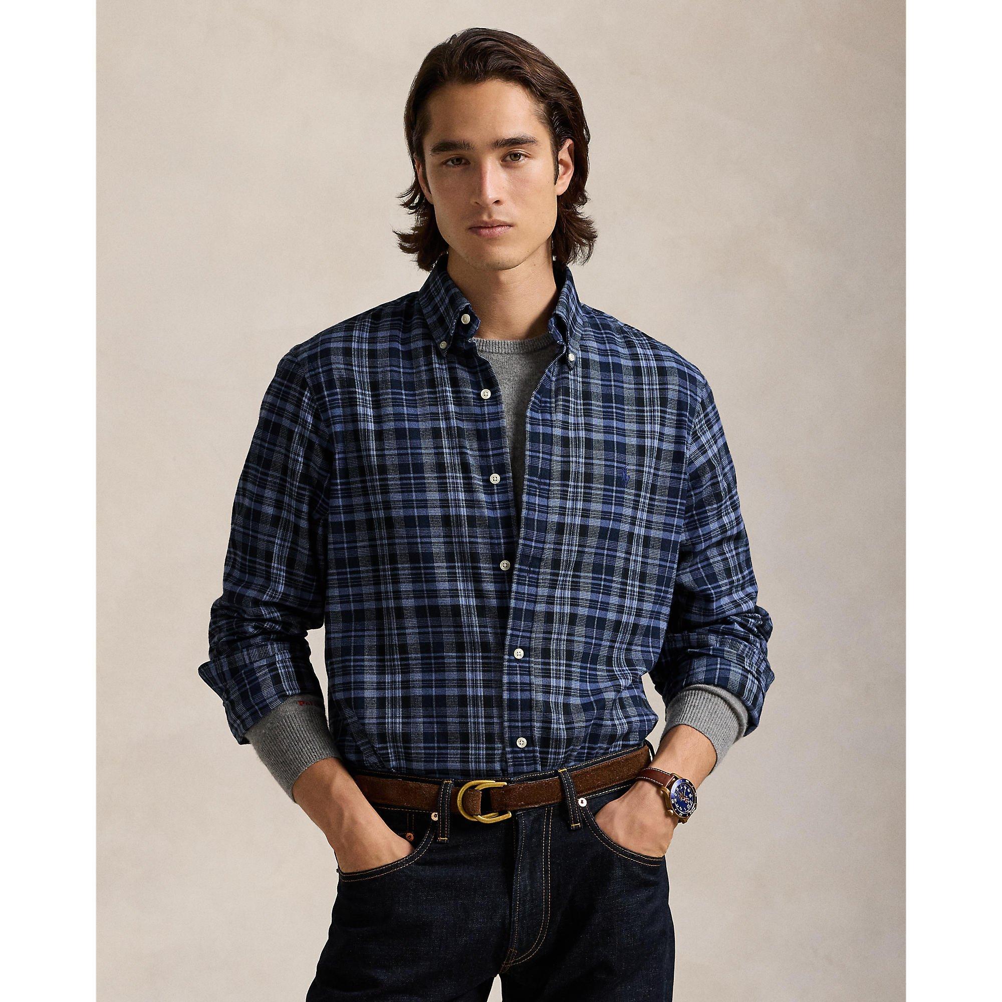 Check Twill Long Sleeve Shirt
