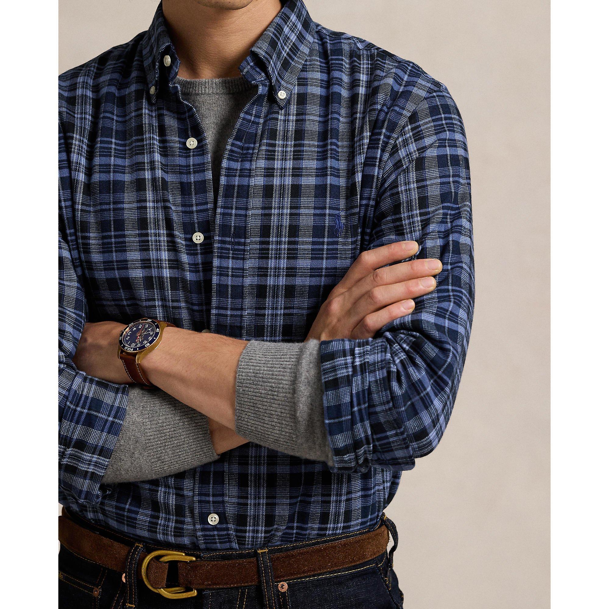Check Twill Long Sleeve Shirt