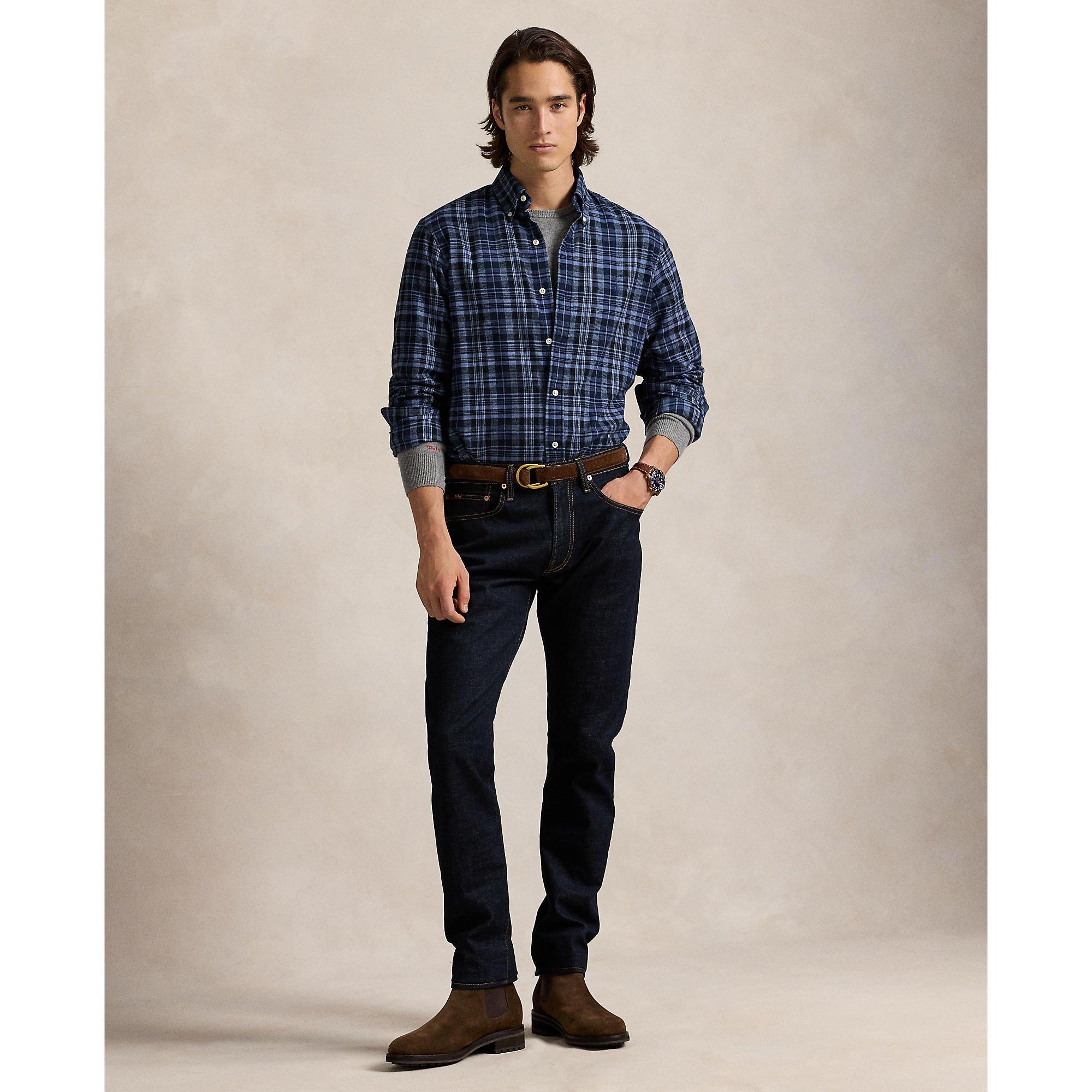 Check Twill Long Sleeve Shirt