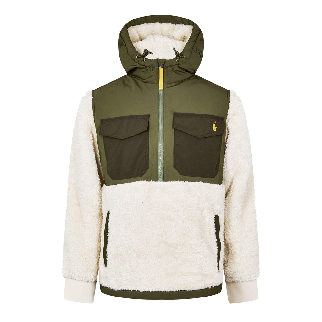 Pile Fleece Hybrid Hoodie