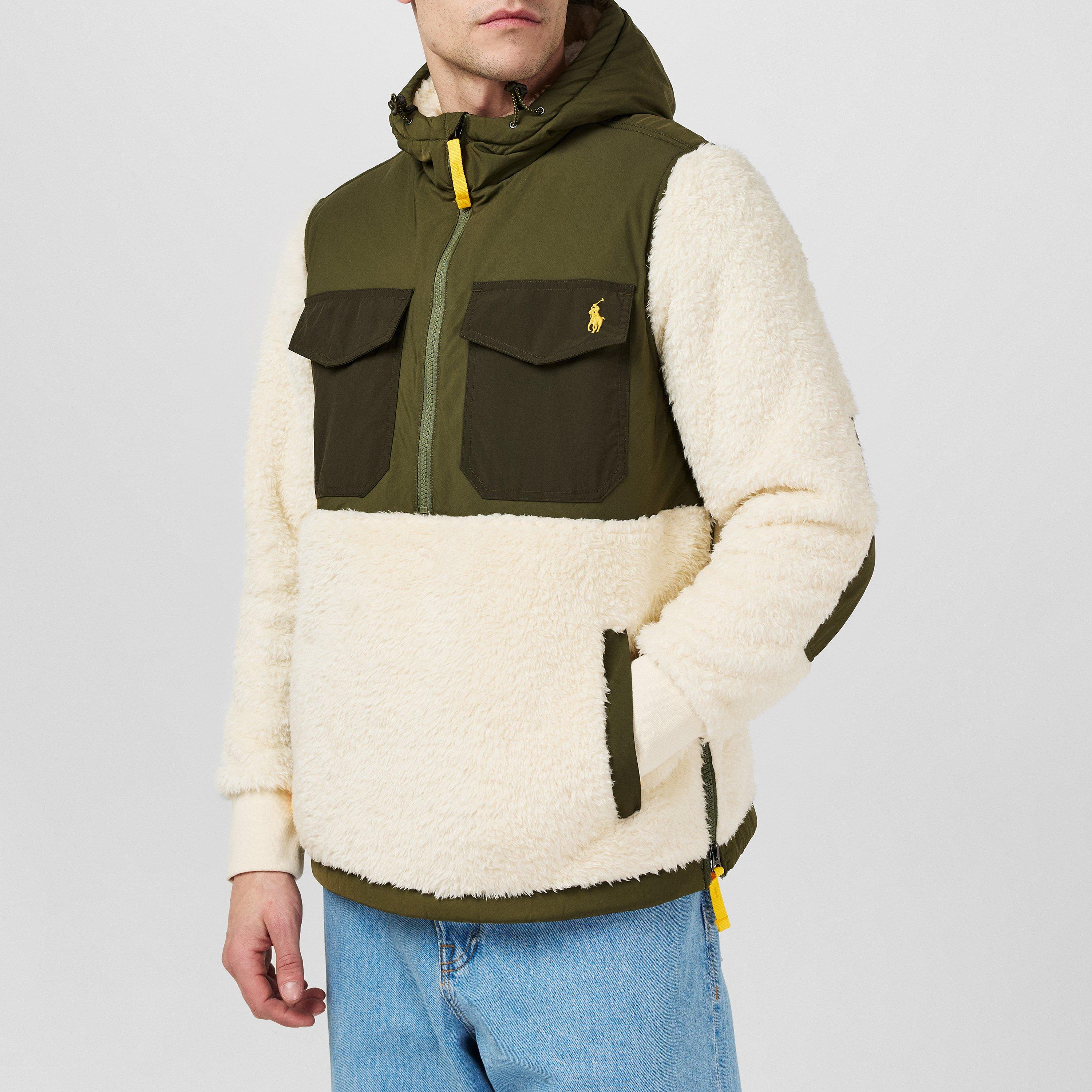 Pile Fleece Hybrid Hoodie