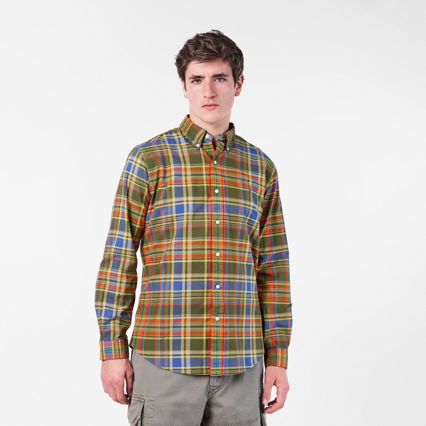 Oxford Check Long Sleeve Shirt