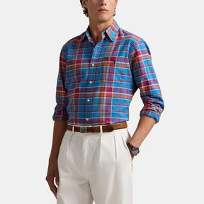Oxford Check Long Sleeve Shirt