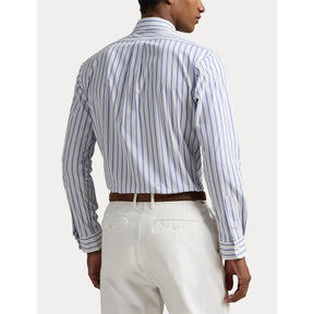 Long Sleeve Striped Poplin Shirt