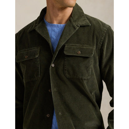 Wide-Wale Cord Overshirt