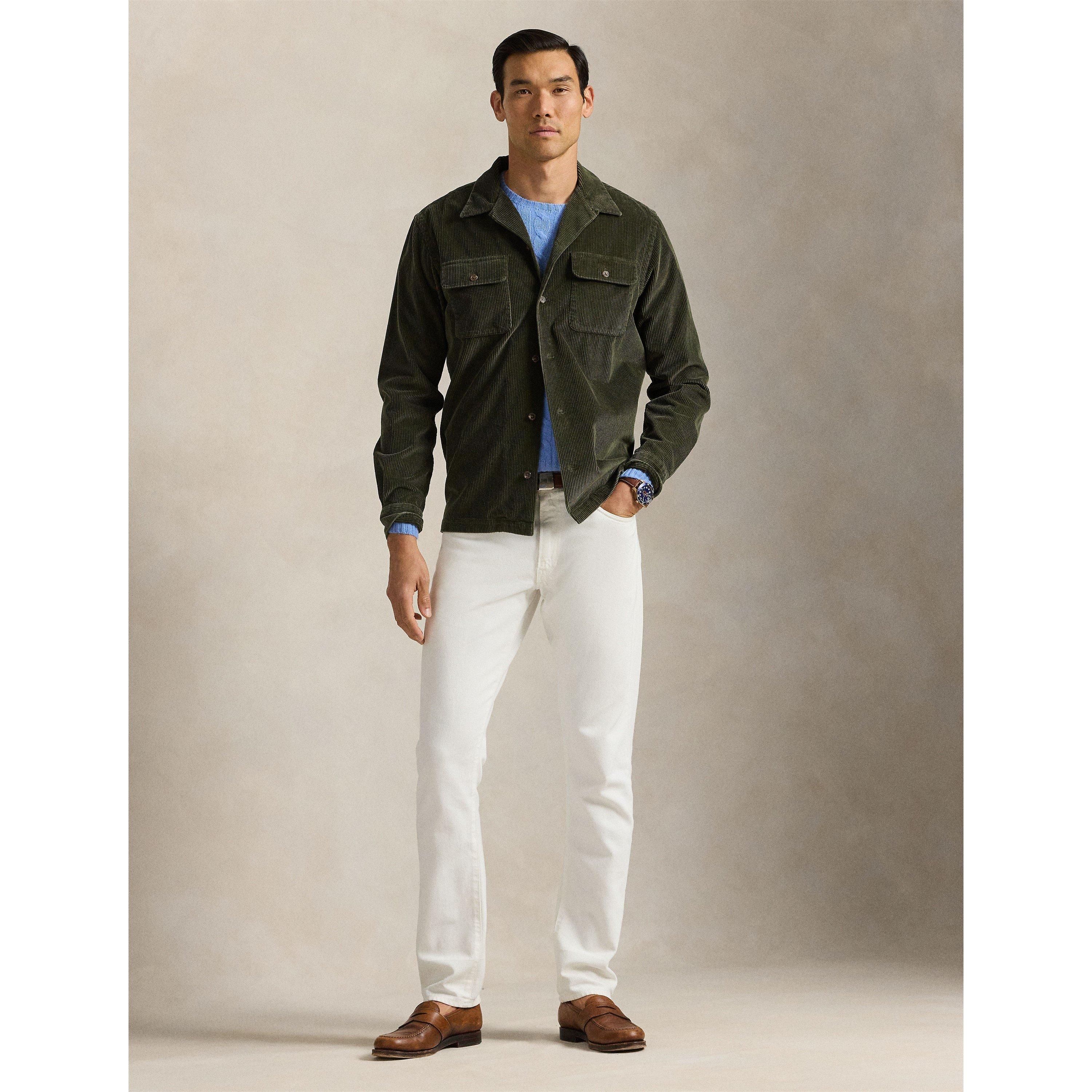 Wide-Wale Cord Overshirt