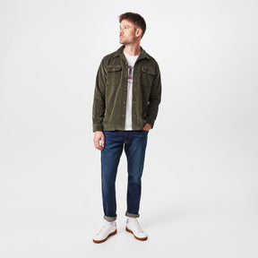 Wide-Wale Cord Overshirt