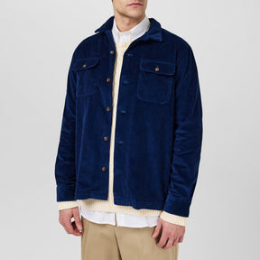 Wide-Wale Cord Overshirt