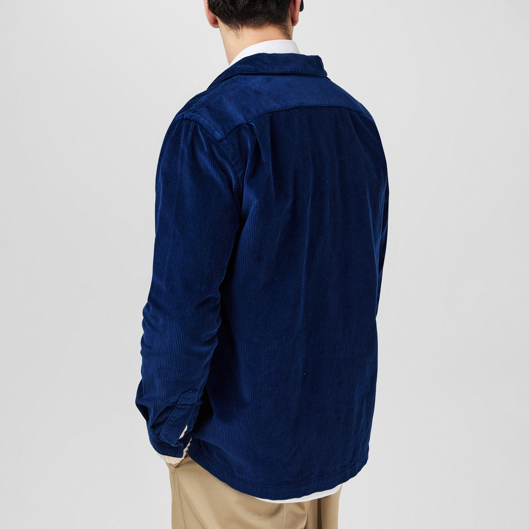 Wide-Wale Cord Overshirt