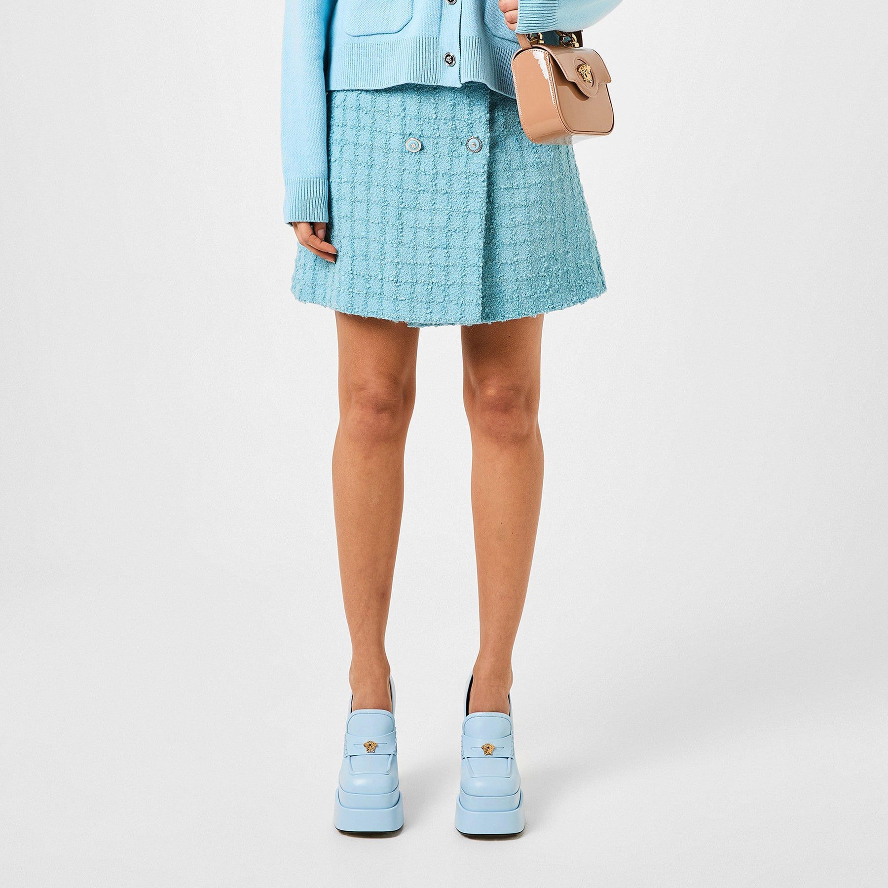 Heritage Tweed Mini Skirt