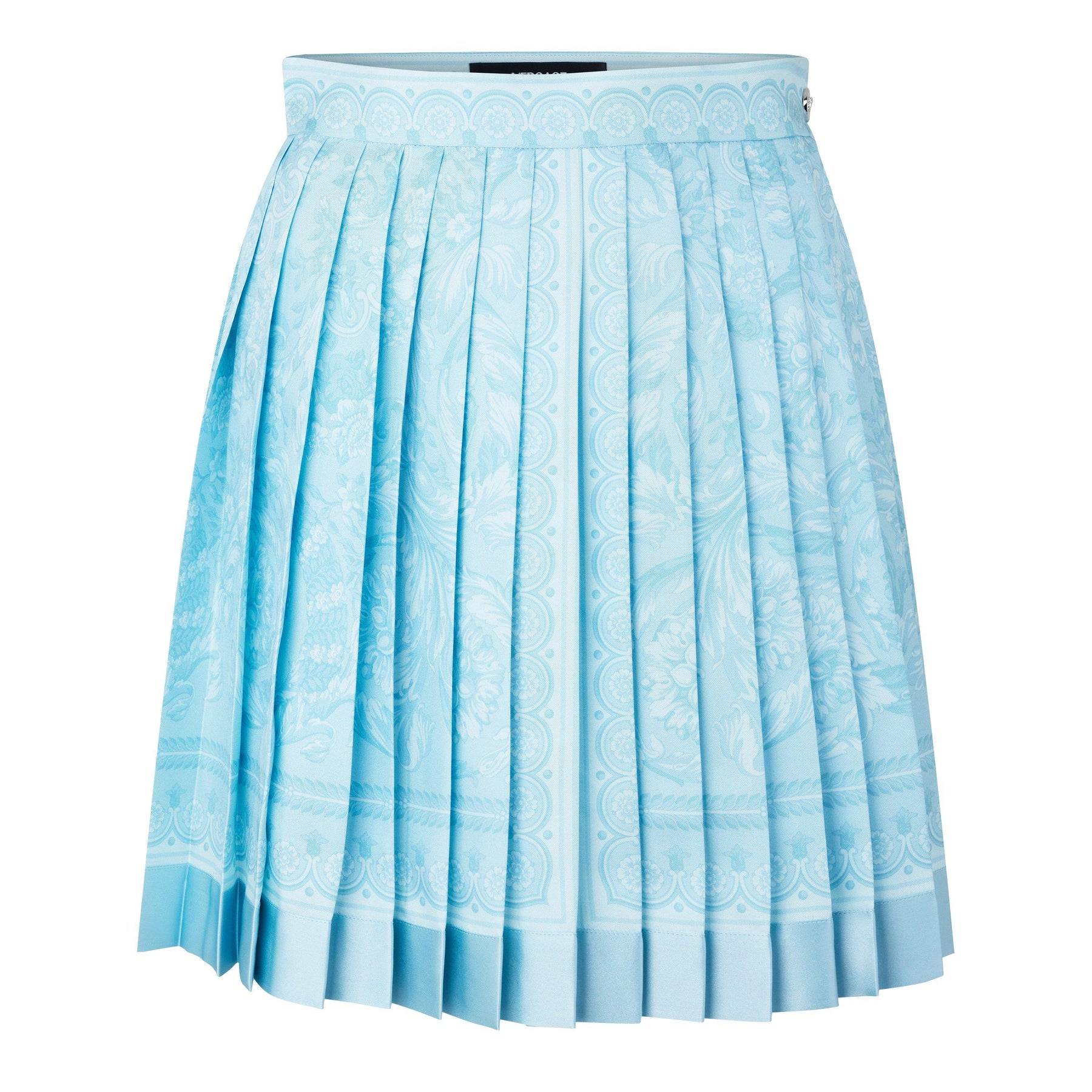Barocco Pleated Mini Skirt
