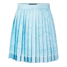 Barocco Pleated Mini Skirt