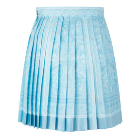 Barocco Pleated Mini Skirt