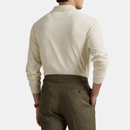Long Sleeve Polo Top