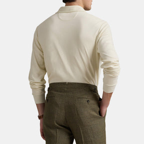 Long Sleeve Polo Top