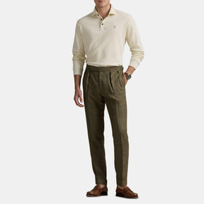 Long Sleeve Polo Top