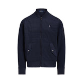 Double Knit Quilted Bomber Jacket