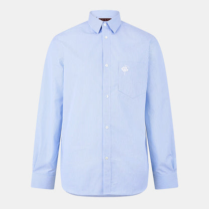 Embroidered Poplin Oxford Shirt