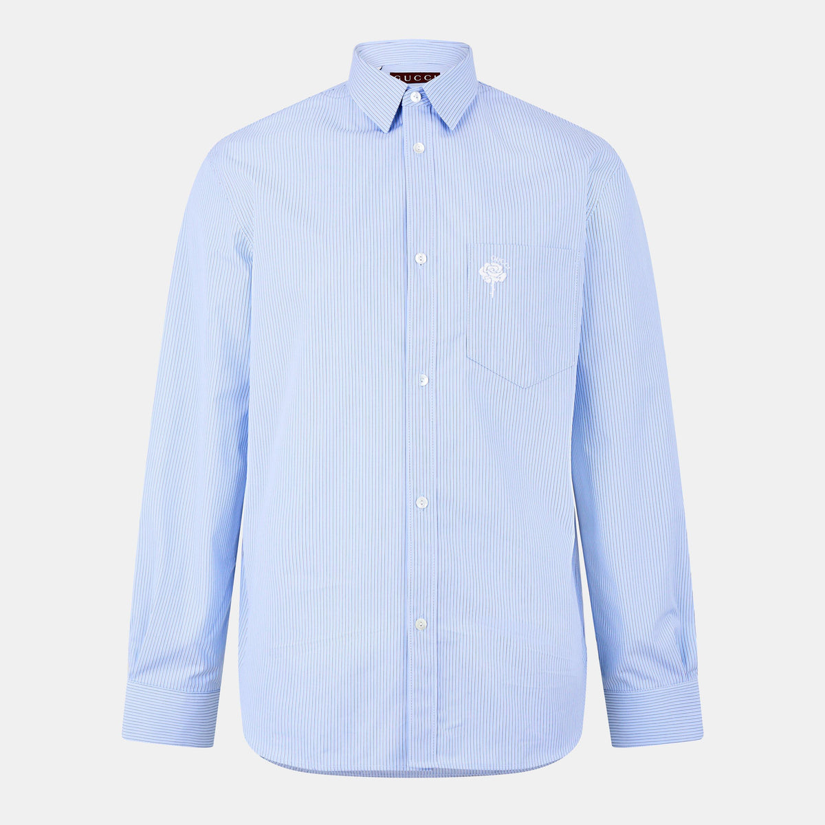 Embroidered Poplin Oxford Shirt