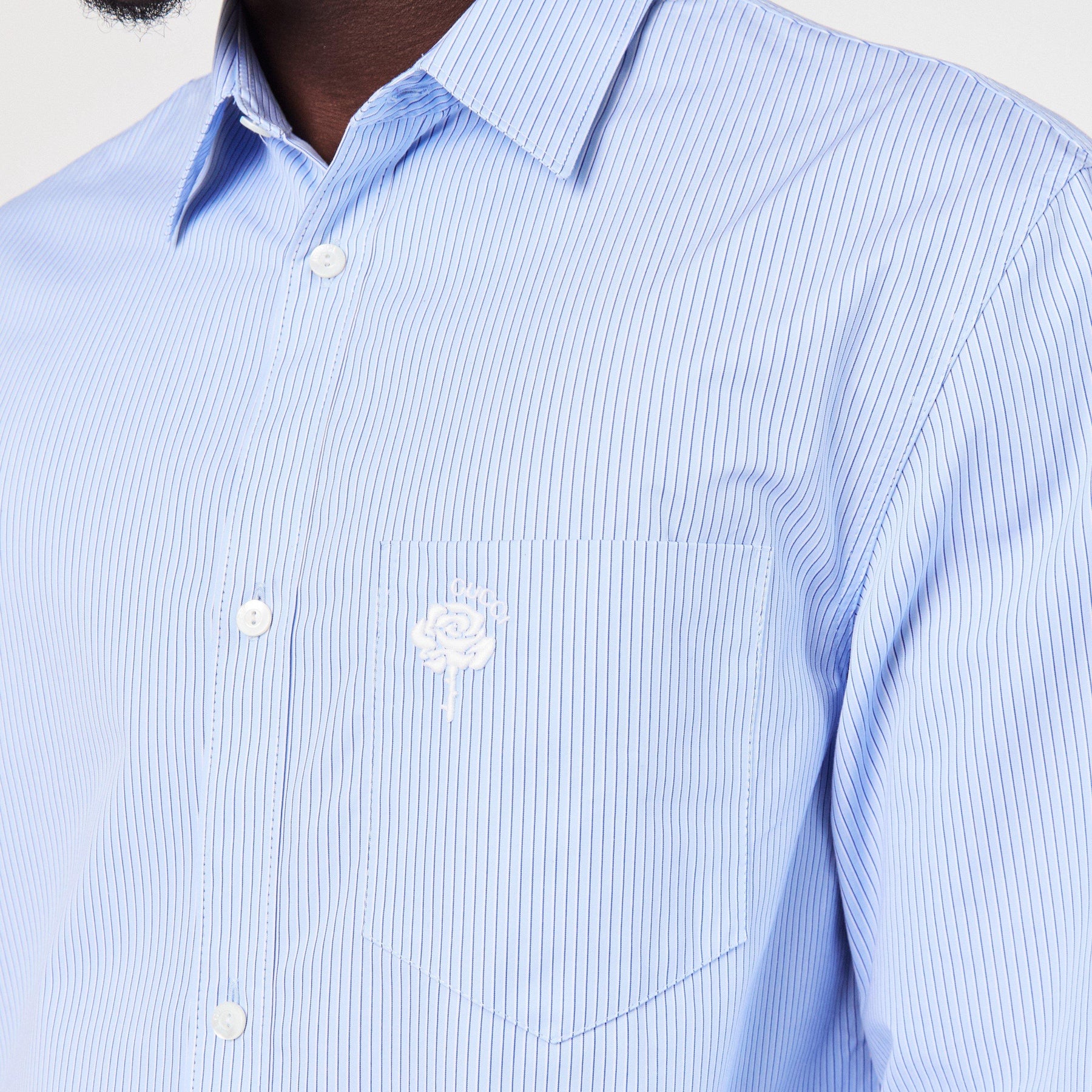Embroidered Poplin Oxford Shirt