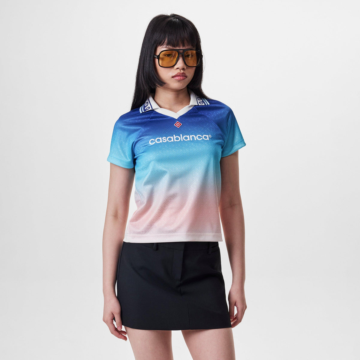 Jacquard Gradient Football Shirt