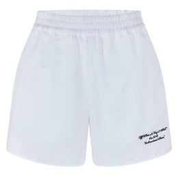 Poplin Knee-Length Woven Tracksuit Shorts