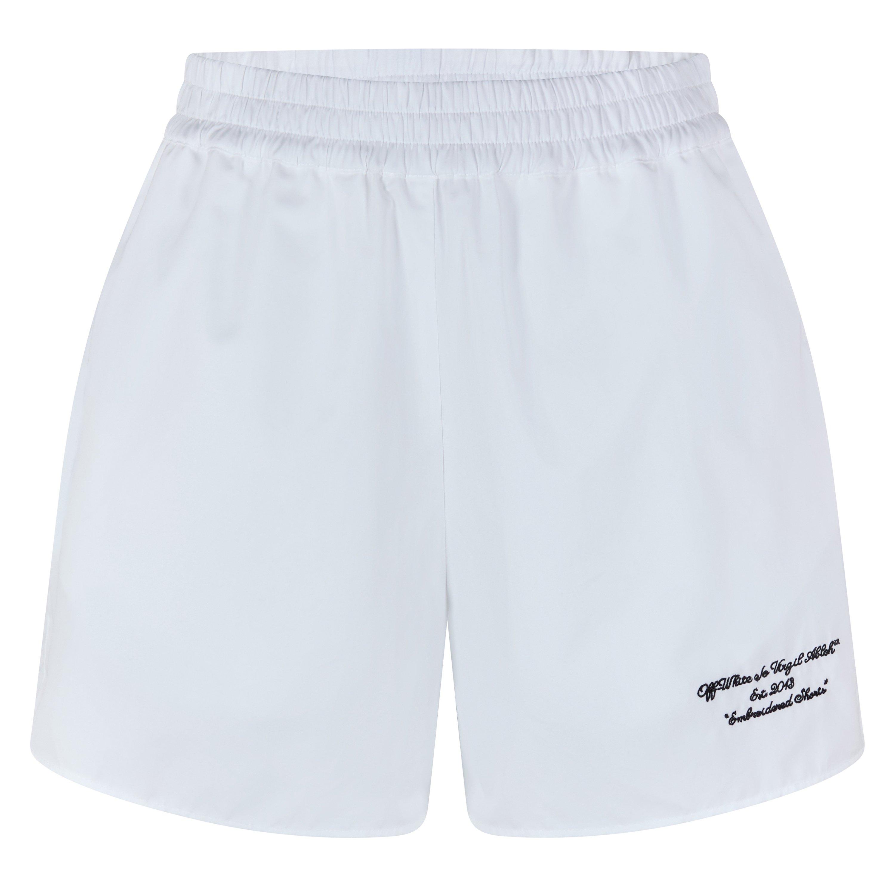 Poplin Knee-Length Woven Tracksuit Shorts