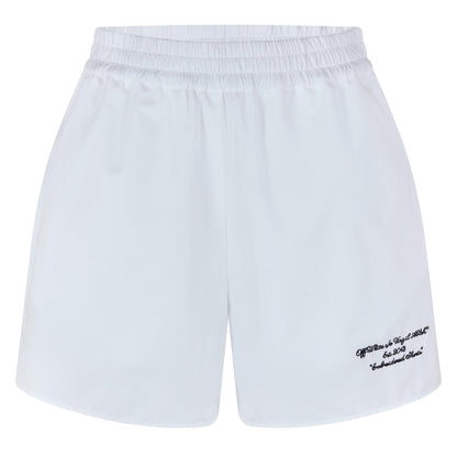 Poplin Knee-Length Woven Tracksuit Shorts
