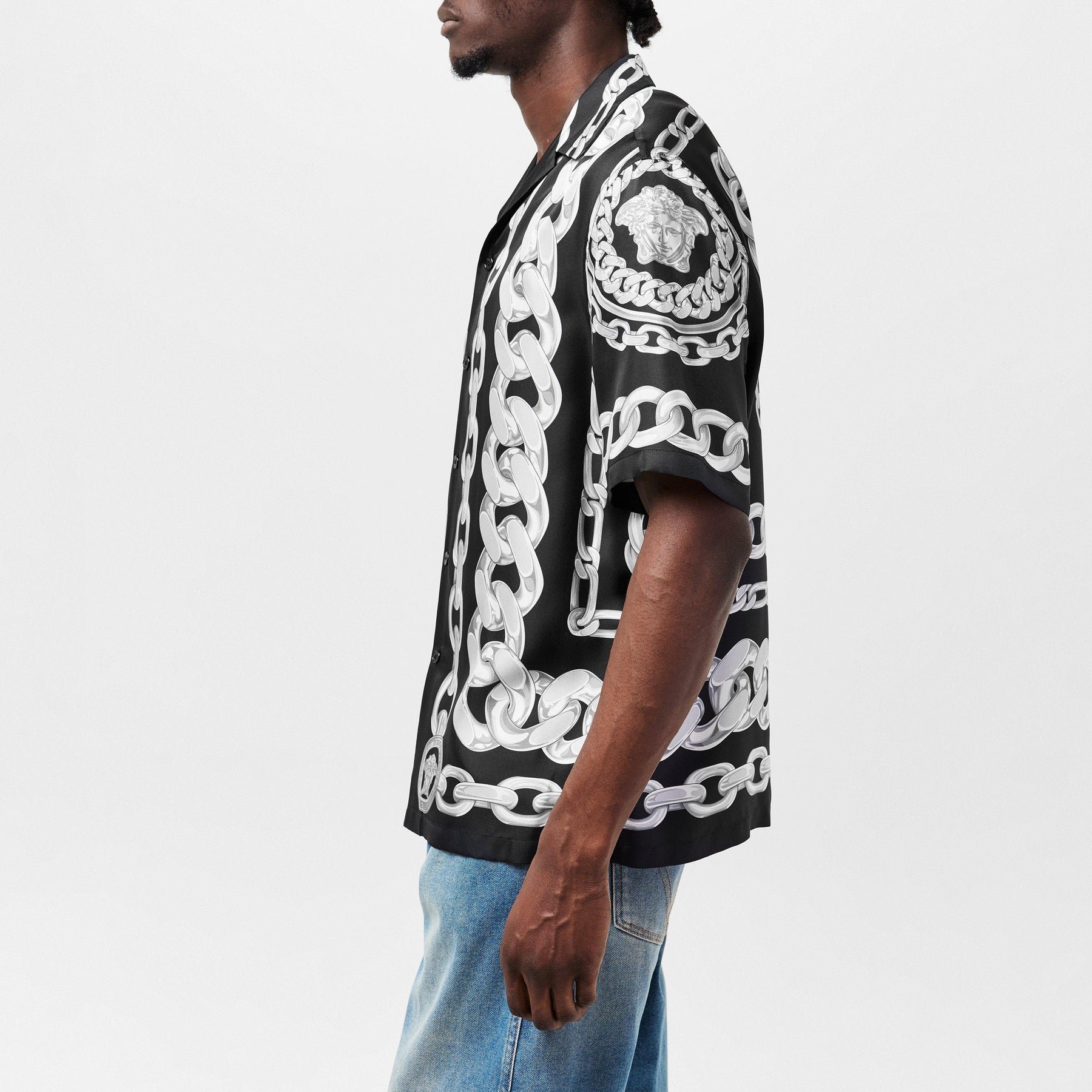 Chains Silk Shirt
